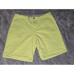 Bonobos Shorts Men 33 Adult Yellow‎ Chino Casual Outdoor Polyester Golfer Golf